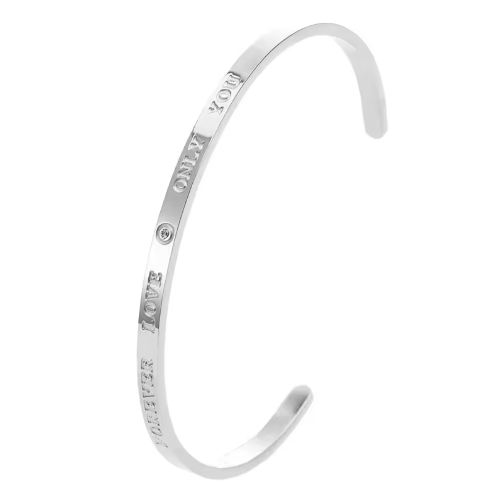 Horizon Open-Ended Tri-Color Bangle